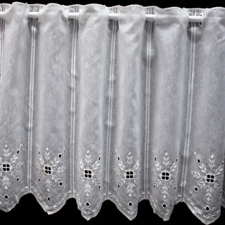 Valletje nr. 426 wit hoogte 46cm | Valletjes gordijnen