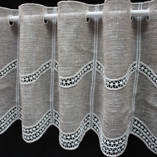 Valletje nr.S133 hoogte 31cm bruin | Vitrage valletjes