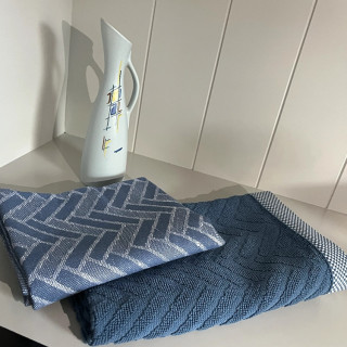 Kracht keukenset blauw | Theedoek en keukendoek