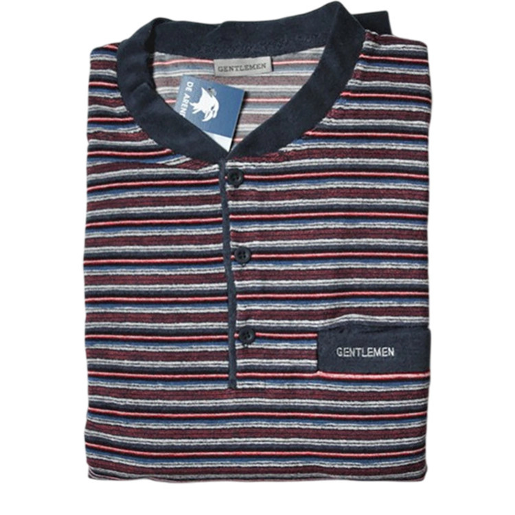 Badstof herenpyjama maat XL Gentlemen nr.8