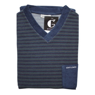 Badstof herenpyjama Gentlemen V-hals maat M (nr. 8)