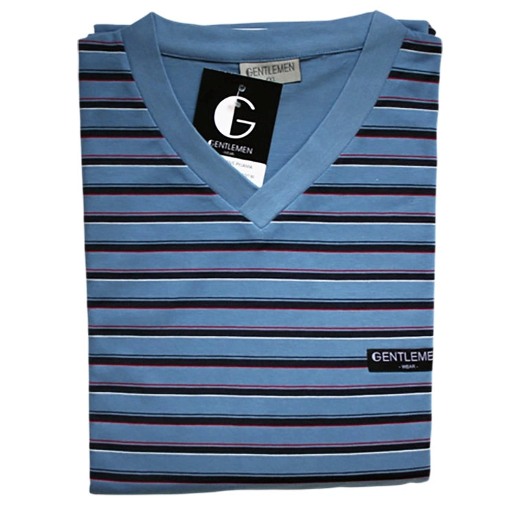 Heren pyjama met V-hals maat 4XL (nr. 1) | Pyjama's Gentlemen