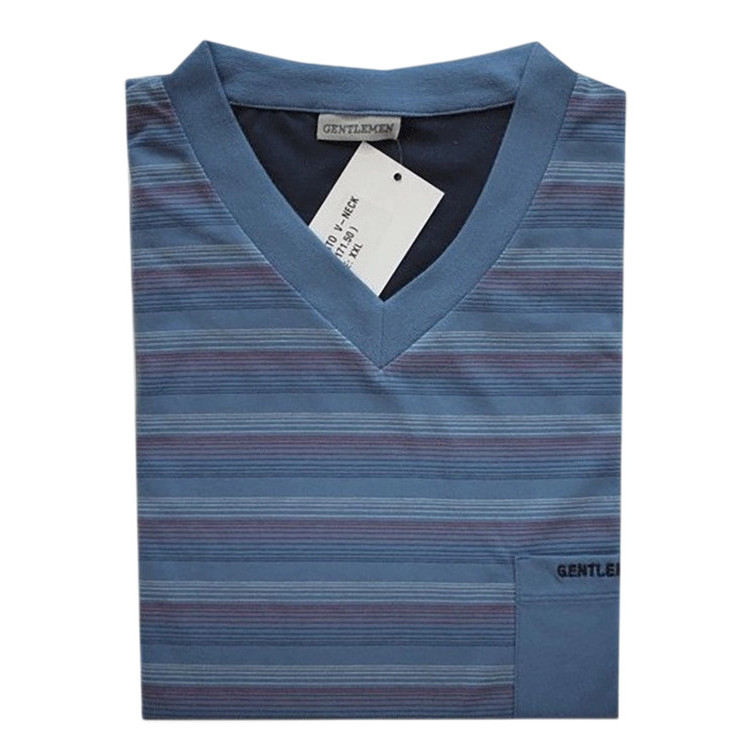 Tricot herenpyjama v-hals Gentlemen maat XXL (nr. 3)