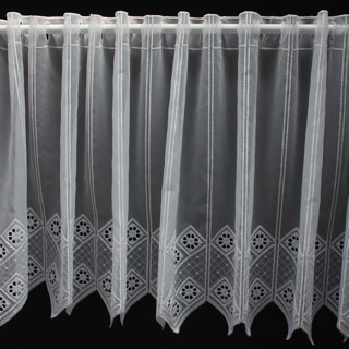 Valletje nr.222 wit 45cm hoog | Valletjes gordijn