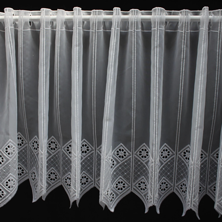 1 meter valletje nr.222 wit 45cm hoog | Valletjes gordijn