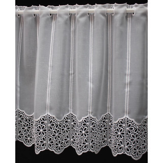 Valletje nr. 440 wit met hoogte 45cm | Valletjes gordijnen