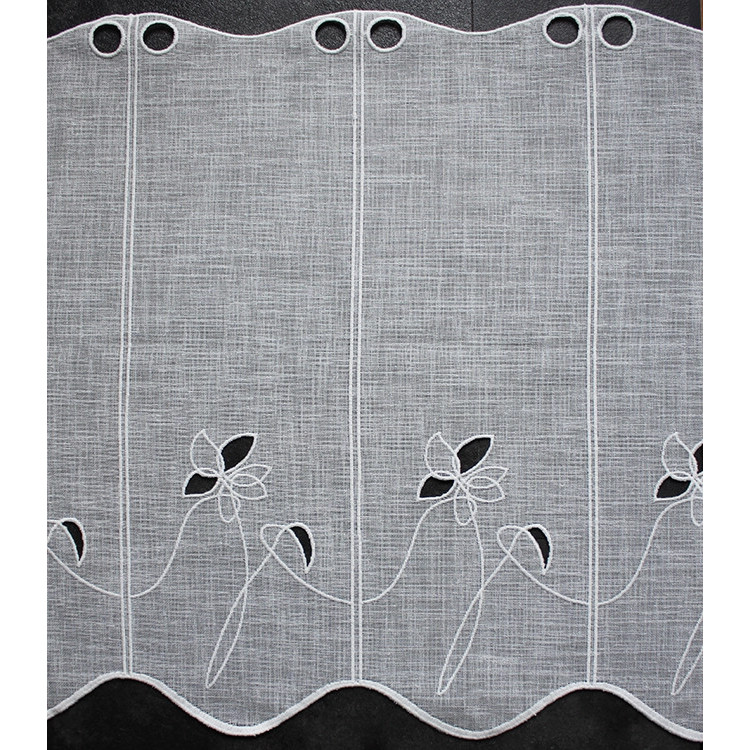 Valletje nr.11861 hoogte 50cm offwhite | Valletjes gordijnen