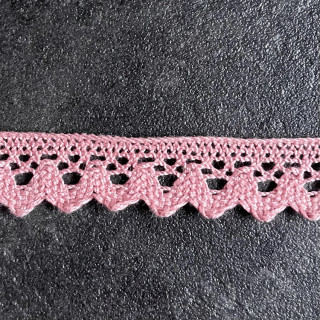 Roze kant 2 cm hoog (nr. 50)