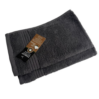 Set van 2 gastendoekje grijs | Tiseco