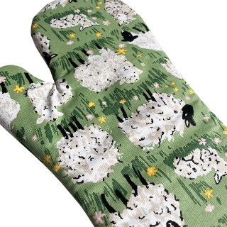 Ovenwant met schapen | Ulster Weavers Woolly sheep