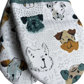 Magnetron wanten met hondjes – Ulster Weavers | 2 stuks