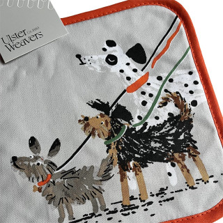 Pannenlap Ulster Weavers Dog Days | 21x21cm