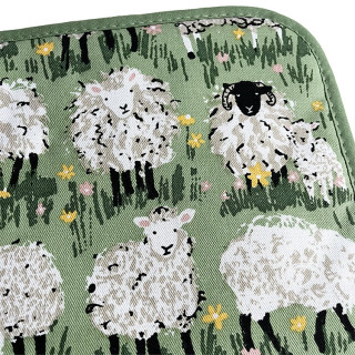 Pannenlap met schapen | Ulster Weavers Woolly sheep
