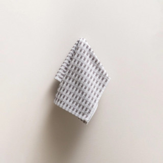 Vaatdoekjes stippen taupe | Clarysse Magnus