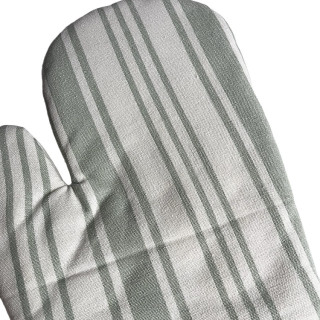 Ovenwant groene streep | Ulster Weavers