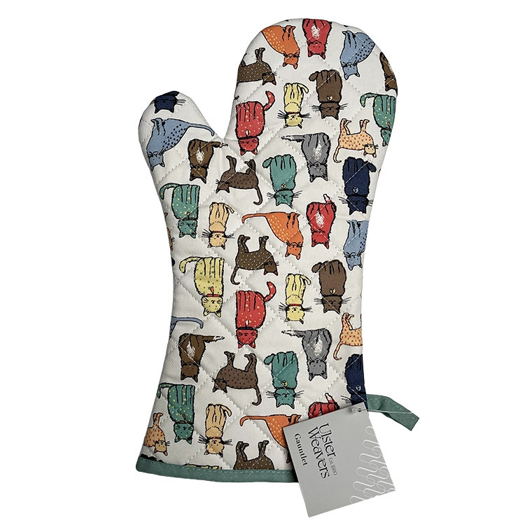 Ovenwant met katten | Ulster Weavers Cat walk