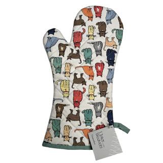 Ovenwant met katten | Ulster Weavers Cat walk