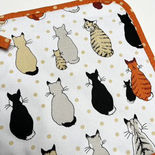 Pannenlap met katten | Ulster Weavers Cats in Waiting