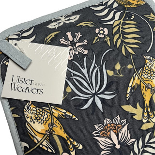 Pannenlap bloemen en vink | Ulster Weavers Finch & Flower