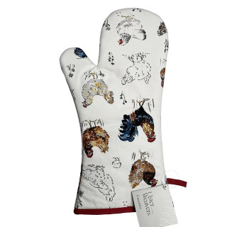 Ovenwant met kippen | Ulster Weavers farm birds