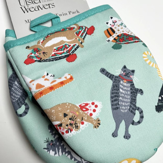 Magnetron wanten met katten | Ulster Weavers Kitty Cats