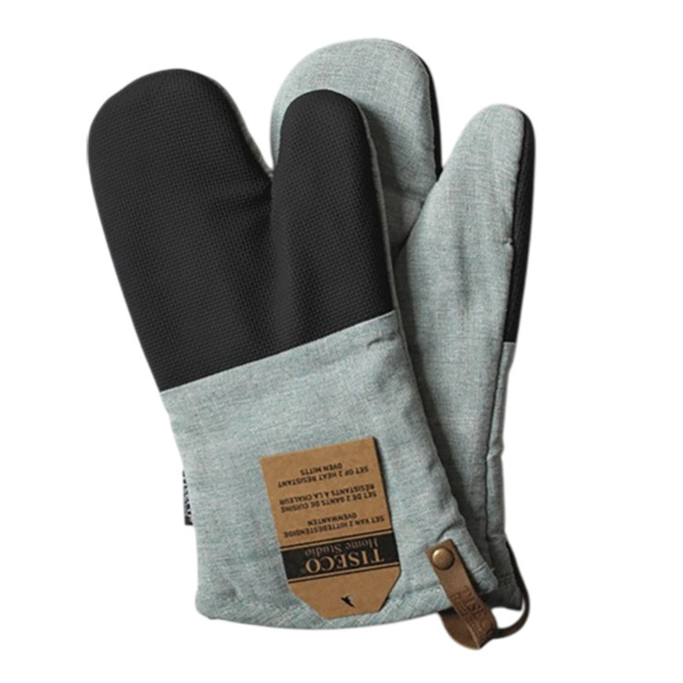 Groene ovenwanten | Tiseco