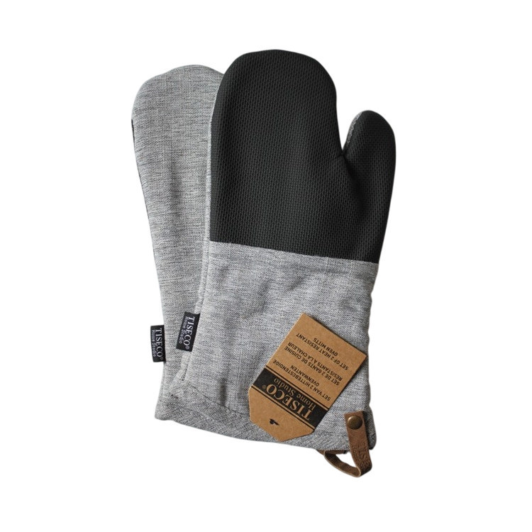 Ovenwanten grijs | Tiseco