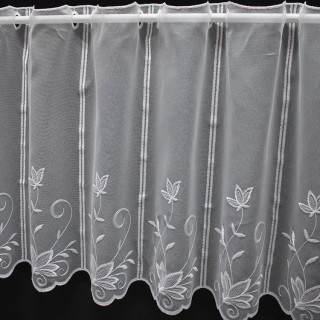 Valletje nr.225 wit hoogte 47cm | Valletjes gordijnen