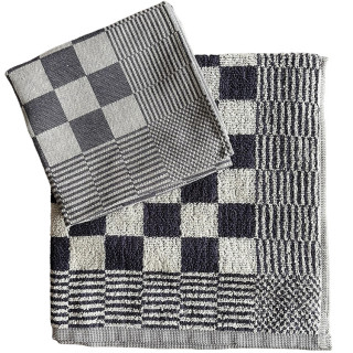 DDDDD keukendoeken set Barbeque blauw | Theedoek en keukendoek