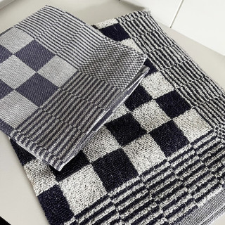 DDDDD keukendoeken set Barbeque blauw | Theedoek en keukendoek