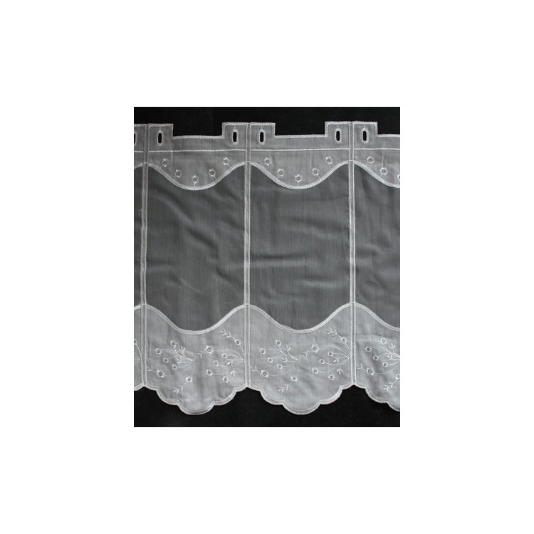 Valletje nr.447 offwhite met hoogte 45cm | Valletjes gordijnen