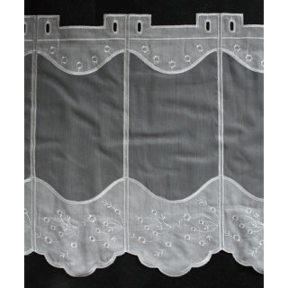 Valletje nr.447 offwhite met hoogte 45cm | Valletjes gordijnen