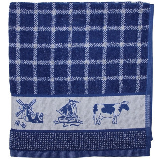 DDDDD keukendoek Holland blauw | Keukendoek 100% katoen