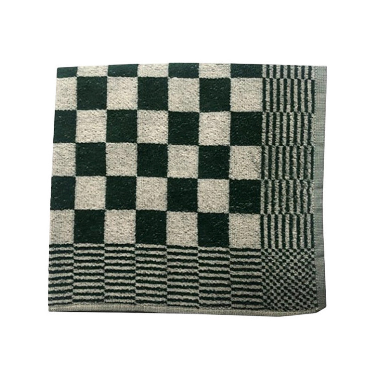 DDDDD keukendoek Barbeque green / groen geblokt | 50x55cm