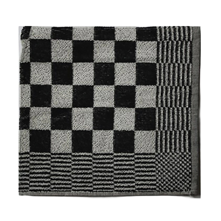 DDDDD keukendoek Barbeque black | Zwart geblokt keukendoek