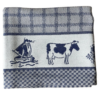 DDDDD theedoek Holland blauw | 65x65cm