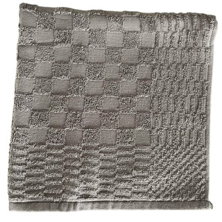 Clarysse keukendoek Julia taupe geblokt | 50x50 cm