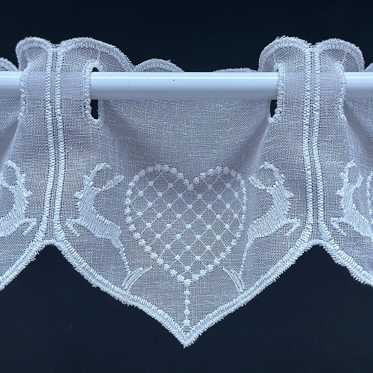 Valletje hoogte 15cm beige/bruin nr.577 | Korte gordijntjes