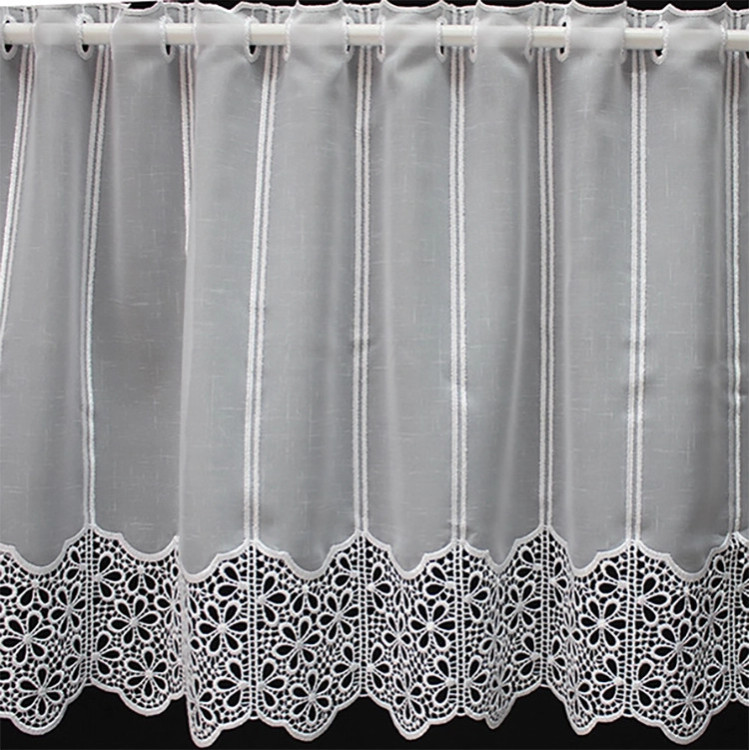 Valletje nr. 440 wit met hoogte 45cm | Valletjes gordijnen