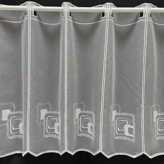 Valletje nr.831 wit 47cm hoog | Valletjes gordijnen