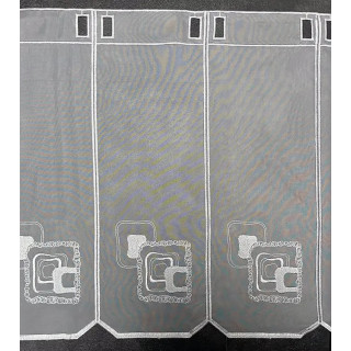 Valletje nr.831 wit 47cm hoog | Valletjes gordijnen