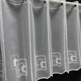 Valletje nr.831 wit 47cm hoog | Valletjes gordijnen