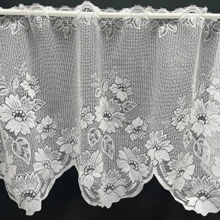 Valletje 247 wit hoogte 54cm | Valletjes gordijnen