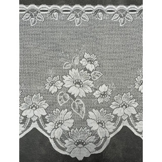 Valletje 247 wit hoogte 54cm | Valletjes gordijnen