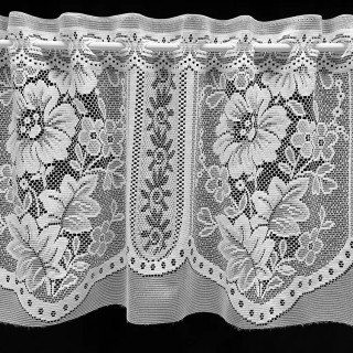 Valletje nr.450 wit hoogte 51cm | Valletjes gordijnen