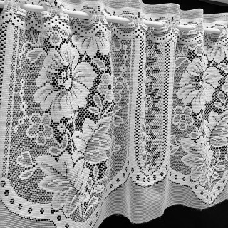 Valletje nr.450 wit hoogte 51cm | Valletjes gordijnen