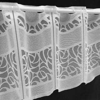 Valletje nr.481 hoogte 30cm wit | Vitrage valletjes