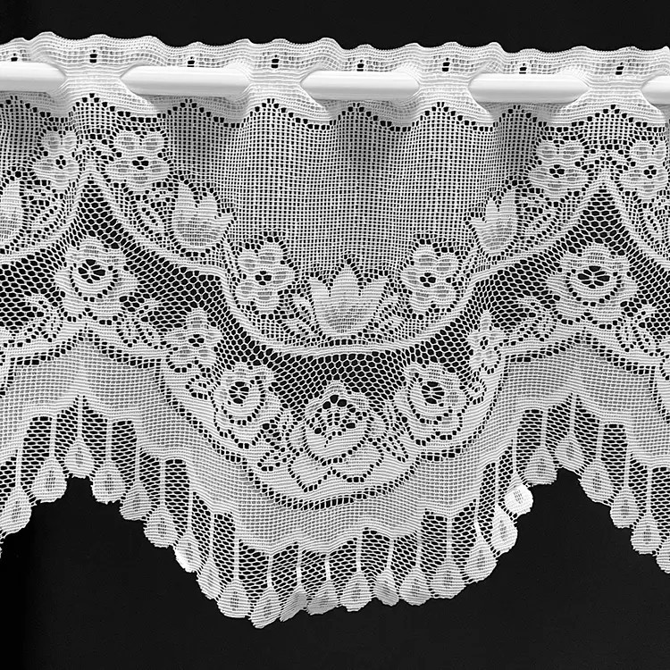 Valletje nr.304 hoogte 29cm wit | Vitrage valletjes