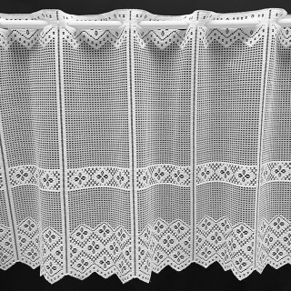 Valletje 40 wit met hoogte 46cm | Valletjes gordijnen