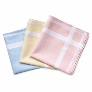 Katoenen dames zakdoeken 6 stuks 29x29cm nr. 10